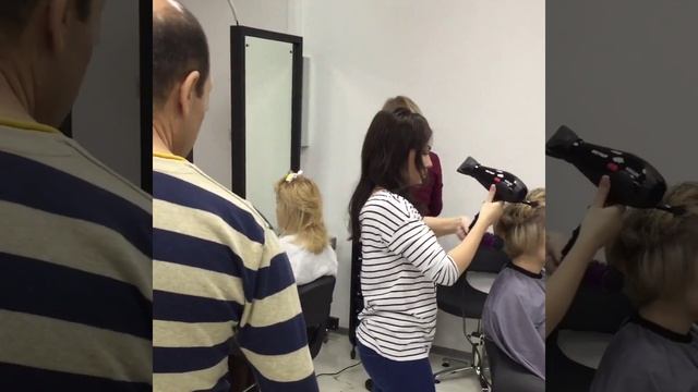 Очередной семинар от Герры шатуш 3 Д окрашивания глубокие корни амбре Город Королев академия Гера смотреть онлайн