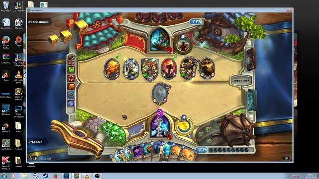 Hearthstone: Mech Mage - Infinite Fire balls смотреть онлайн