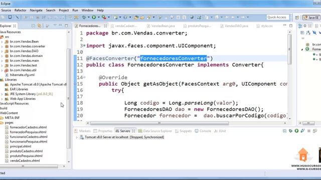Sistema Financeiro Java WEB - Aula 02 - Preparando o Projeto смотреть онлайн