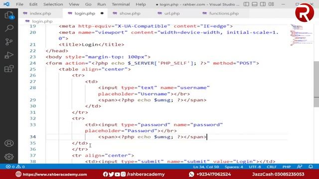 30 PHP Login Form Handling Tutorials For Beginners In Urdu | PHP Complete Course By @RahberAcademy смотреть онлайн