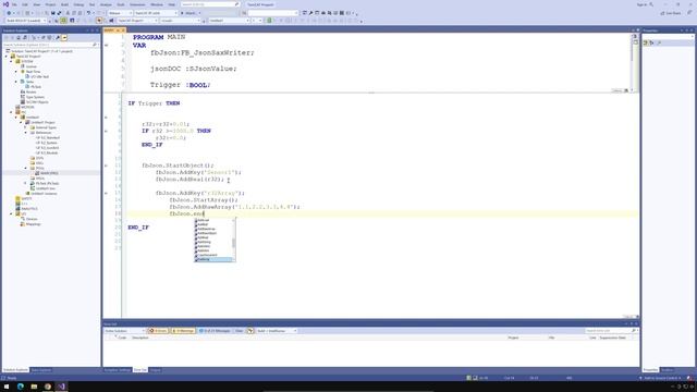 Beckhoff.Let's use Tc3_jsonXML to create the json object! смотреть онлайн