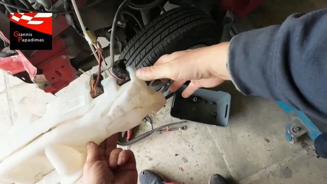 Hyundai Atos  Washer Fluid Pump Location And Replacement