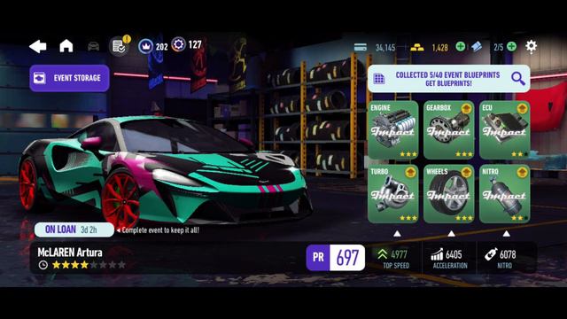 McLaren Artura DAY 4 NFS No Limits Gatecrasher Gameplay Walkthrough смотреть онлайн