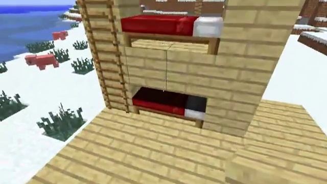 как сделать супер кровать в minecraft смотреть онлайн