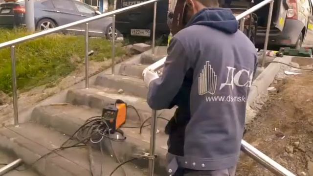 Нержавеющие ограждения от компании ДСА смотреть онлайн