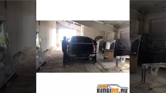 Установка кунга и вкладыш в кузов пикапа Mitsubishi l200 смотреть онлайн