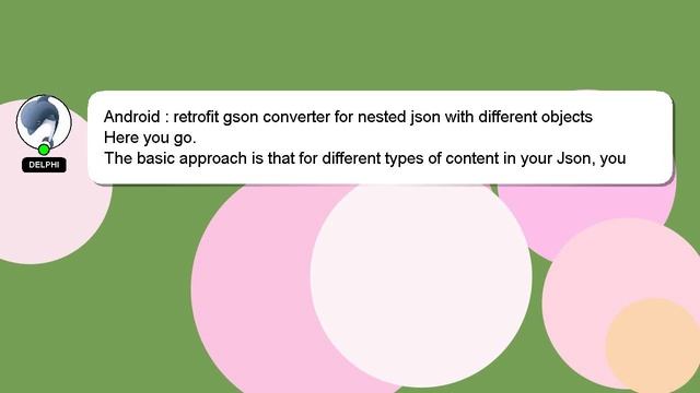 Android : retrofit gson converter for nested json with different objects смотреть онлайн