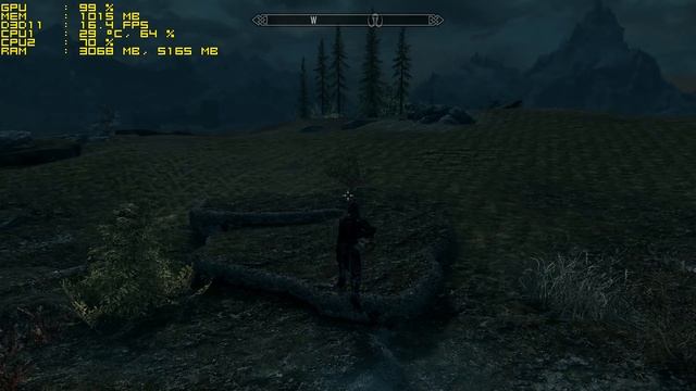 Тест The Elder Scrolls V: Skyrim SE запуск на супер слабом ПК (2 ядра, 4 ОЗУ, GeForce GT 630 1 ГБ) смотреть онлайн