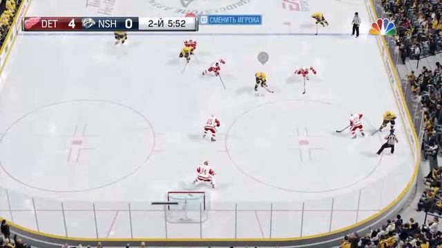 NHL 17 PS4. NHL 100th Regular Season real 2016-2017. RED WINGS AT PREDATORS. 02.04.2017. (NBCSN) ! смотреть онлайн