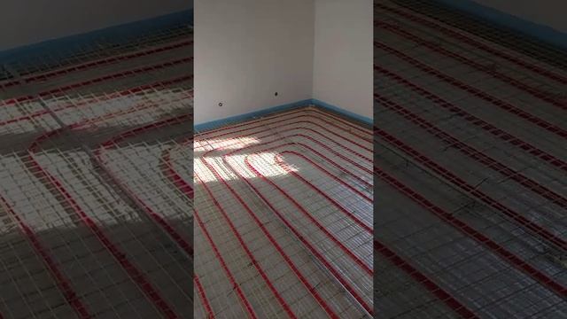 Укладка водяного теплого пола #4