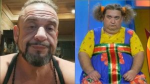 Звезда "Кривого зеркала"-Александр Морозов,изменился до узнаваемости.