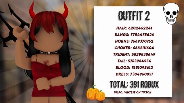 halloween roblox outfits || itslxse ♡ смотреть онлайн