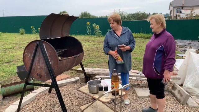 Гриль из бочки. Своими руками. смотреть онлайн