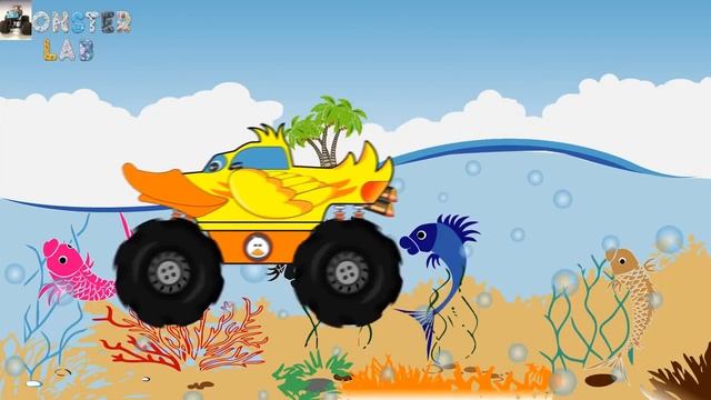 Duck Truck - Monster Truck For Chidlren - Free Kids Video смотреть онлайн
