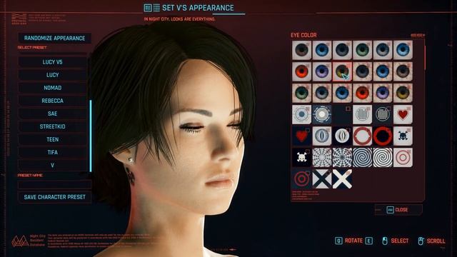 Cyberpunk 2077 Short Hair Tifa Inspired Character Creation Without Mods