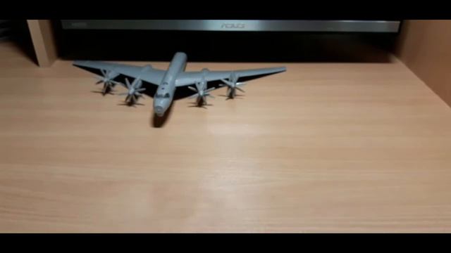 Сборка модели Ту95