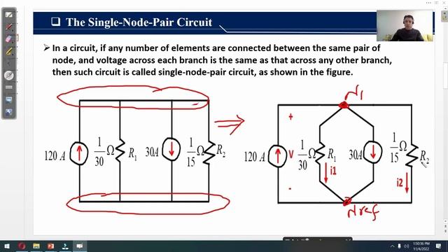 SINGLE LOOP CIRCUITS AND SINGLE NODE PAIR CIRCUITS (EEF-[Lecture-6]) смотреть онлайн