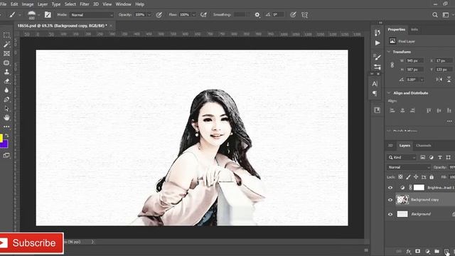 Water color Effect AdobePhotoshop 2020................. M M photoshop tutorials смотреть онлайн