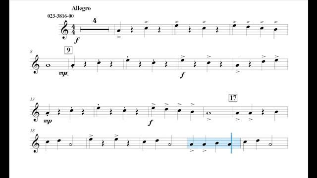 12 the Clock Strikes (Rob Grice) Baritone Saxophone Play Along смотреть онлайн