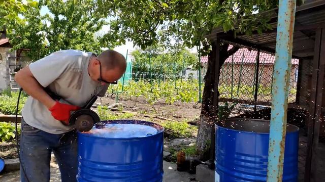 Из двух по 200 литров делаем одну на 400 литров смотреть онлайн