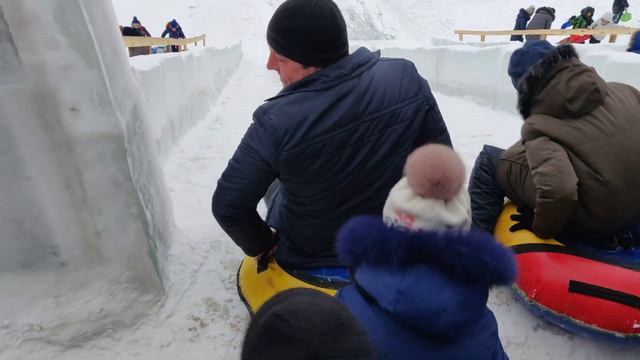 Метель в Астане Новый год Астана (Нур-Султан)2020(2)