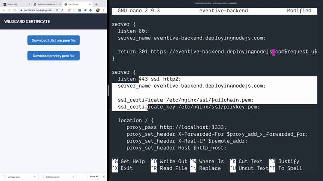 Chapter 3, Section 3.4 Securing Eventive with SSL смотреть онлайн