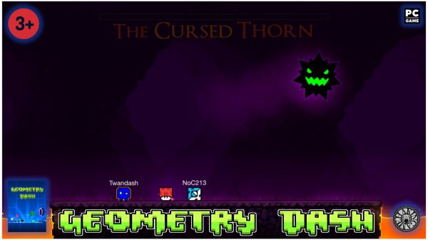 The Cursed Thorn. Как убить БОССА. Geometry Dash 2013 (PC)