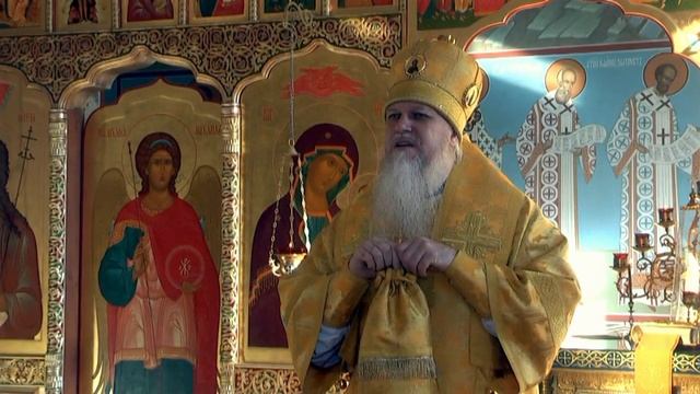 День памяти святого апостола и евангелиста Луки в Спасо Преображенском Пронском мужском монастыре 3 смотреть онлайн