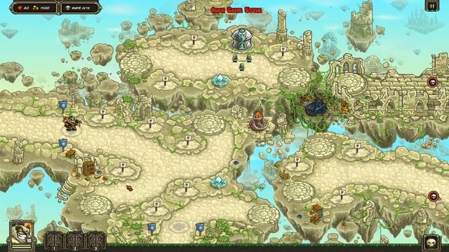 Kingdom Rush Origins - Secrets Achievement Sorcerer's Apprentice - Find the three apprentice relics смотреть онлайн