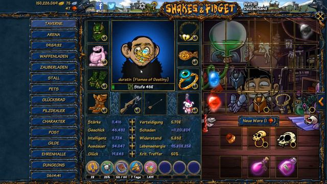 Shakes and Fidget 3.0 Open BETA Termin смотреть онлайн