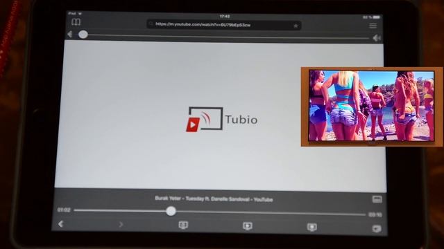Просмотр YouTube на телевизоре Самсунг,с помощью программы Tubio. смотреть онлайн
