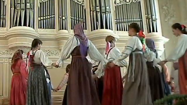 Девки лён. Хоровод. 21 октября 2010г. смотреть онлайн