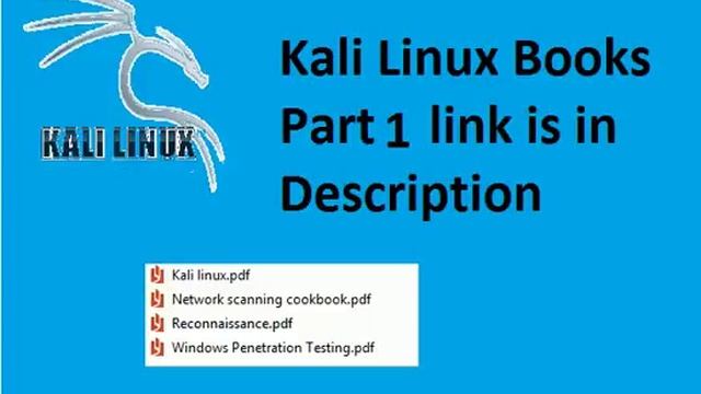 Kali Linux Books Part-1 смотреть онлайн