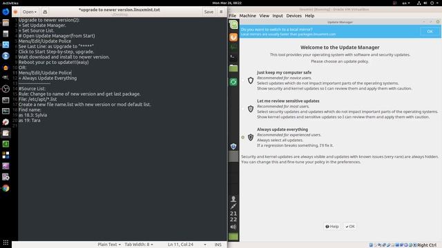 Linux Mint : Upgrade to Last Version | Test 18.3 to 19 смотреть онлайн