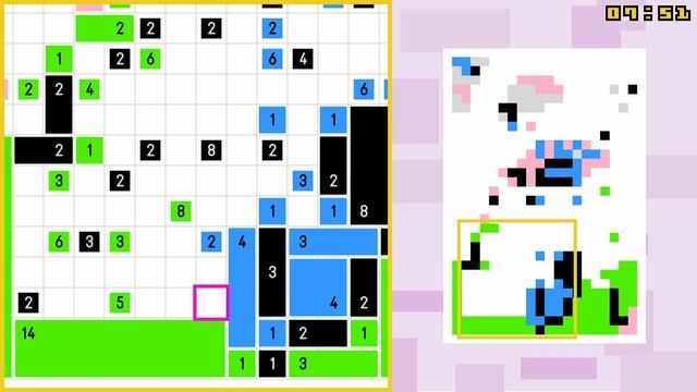 Block-a-Pix: Deluxe ~ How to play the game - Switch Gameplay [720p/60fps capture] смотреть онлайн