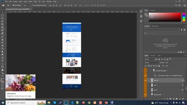 Class 1 | Introduction | PSD to HTML5 using Bootstrap 5 смотреть онлайн