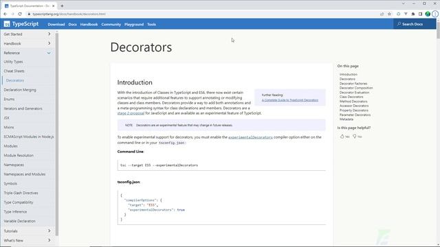 O que são os DECORATORS no TypeScript смотреть онлайн