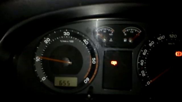 Škoda Superb 1.9 TDI 96kW Cold Start