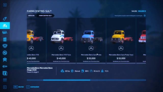 Apresentando Mods LIBERADO PACK MERCEDES BENZ FS 22{ PC) FARMING SIMULATOR 22 смотреть онлайн
