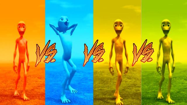 Alien Dance VS Funny Alien VS Dame Tu Cosita VS Funny Alien Dance VS Green Alien Dance VS Dance Son