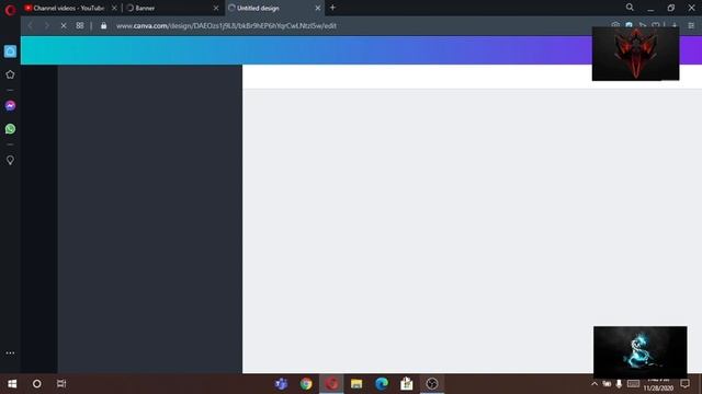 Add your thumb nails to your videos using Canva смотреть онлайн