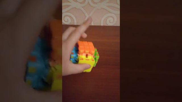 как сделать кросс куб из кубика 5×5×5? смотреть онлайн