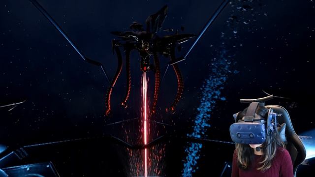 VOICE CONTROL YOUR SPACESHIP IN VR! - Starship Commander: Arcade (HTC Vive) смотреть онлайн