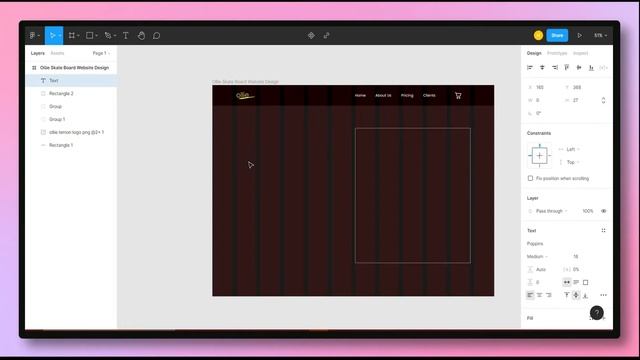 How to design a website home page in Figma смотреть онлайн