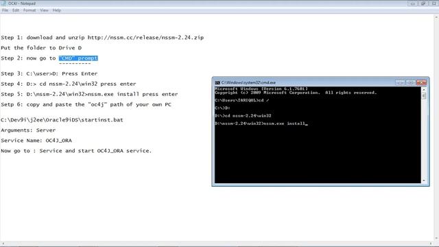 OC4J Startup with Windows as Service. Enjoy painless OC4J Start. смотреть онлайн