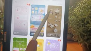 Оформление айпада :)