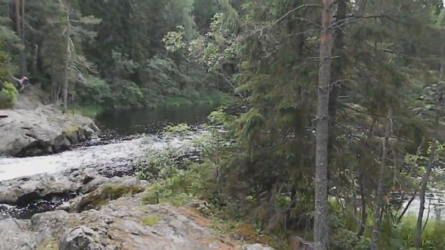 Водопад Ахвенкоски смотреть онлайн