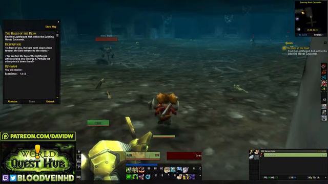 The Halls of the Dead | WoW Quest Guide #Warcraft #Gaming #MMO #魔兽 смотреть онлайн