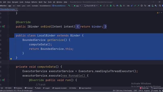 ANDROID - BOUNDED SERVICE TUTORIAL IN JAVA || смотреть онлайн