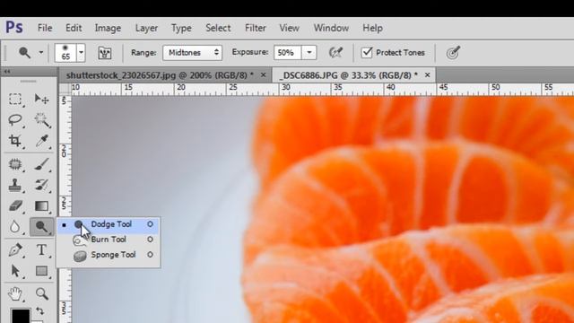 การใช้เครื่องมือ Blur tool, Sharpen tool ใน Photoshop cc смотреть онлайн